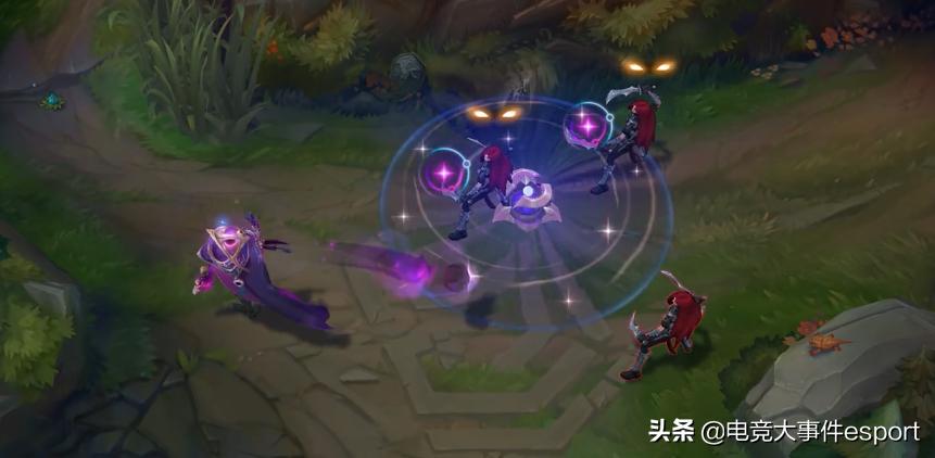 lol烬皮肤死兆星技能,英雄联盟手游死兆星烬大招特效
