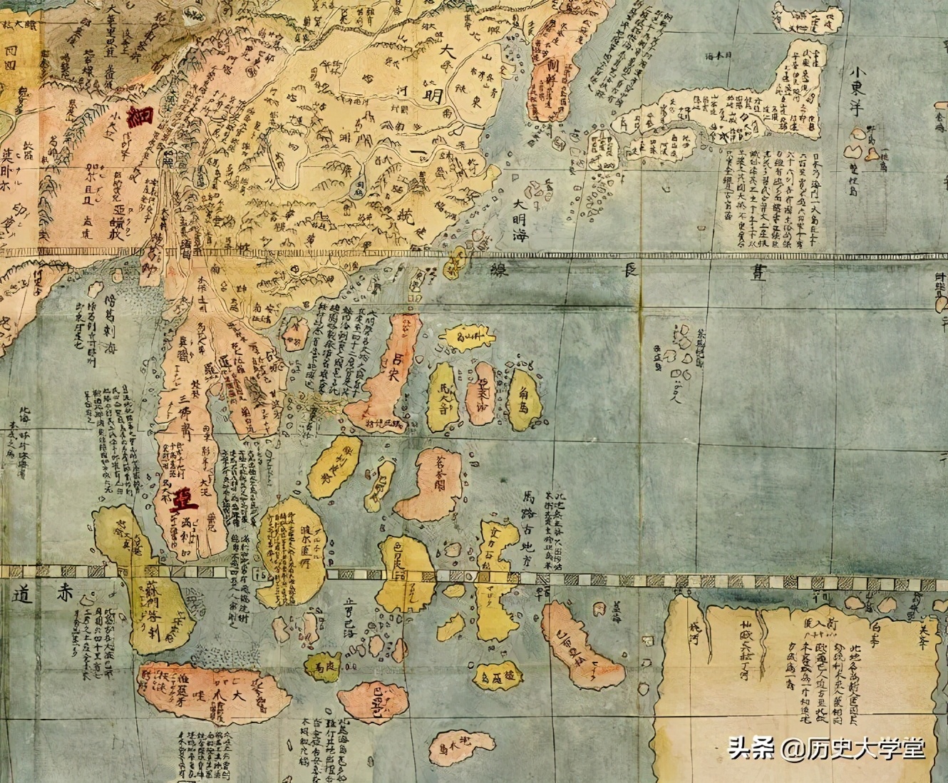 坤舆万国全图明朝怎么看,明朝怎么评价坤舆万国全图