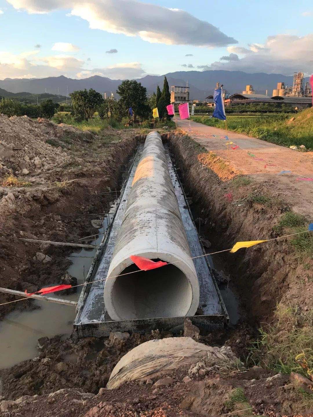 单孔钢筋混凝土圆管涵施工,钢筋混凝土圆管涵施工流程