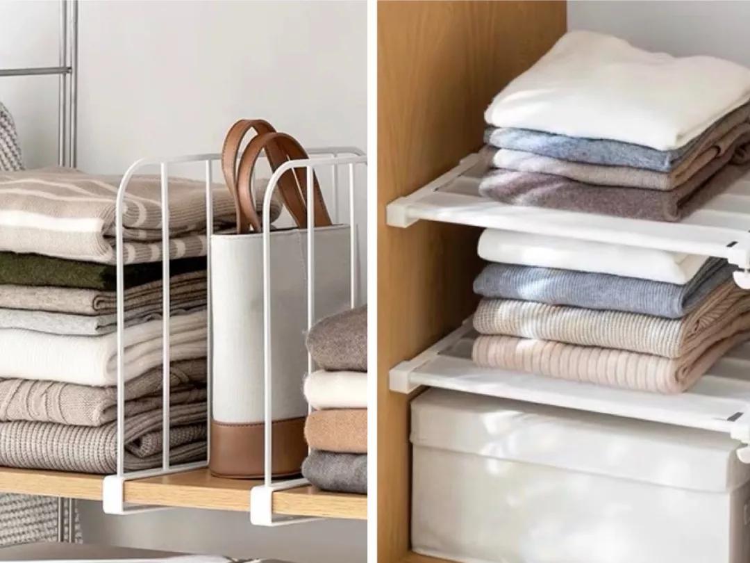 衣柜乱糟糟不够用,超实用衣柜收纳让你多塞30件衣服