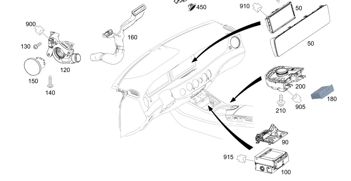 奔驰s级主屏幕不会亮,奔驰glc300l中控屏幕黑屏