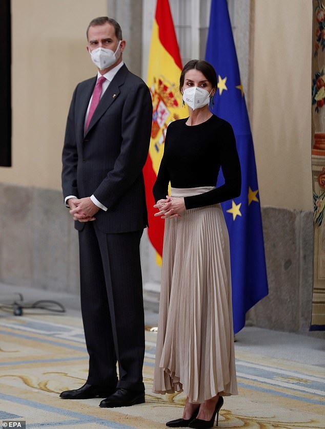 西班牙王后惊艳现场,西班牙王后惊艳全球