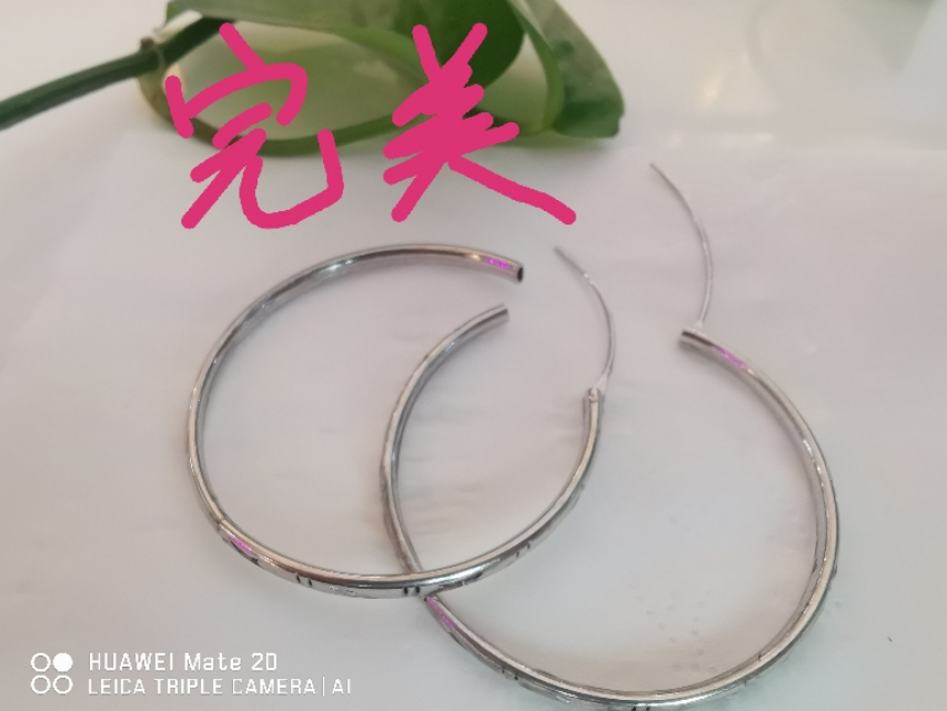 银耳环银针断了怎么修,银耳环银针折了能粘上吗