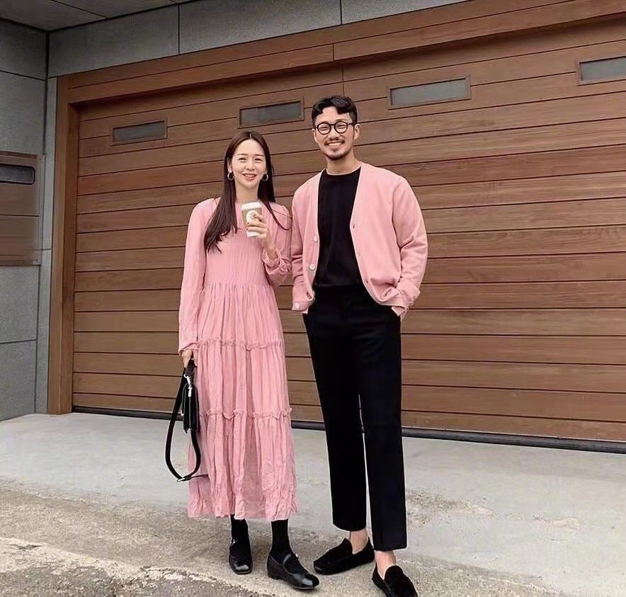 甜甜的情侣装一衣一裙,夏天穿甜甜的情侣装