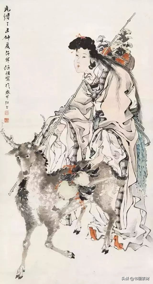 任伯年与范曾老子出关图的对比 (任伯年范曾书法作品)