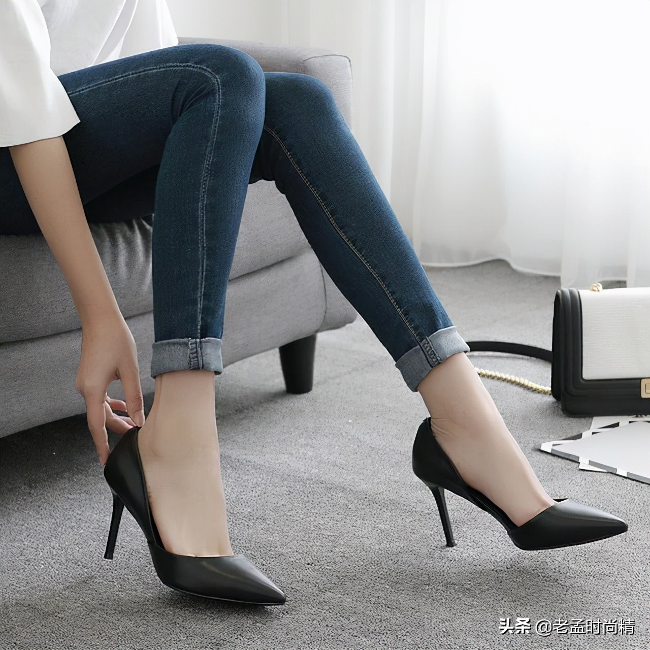 优雅女人味高跟鞋,减龄又优雅的6公分高跟鞋