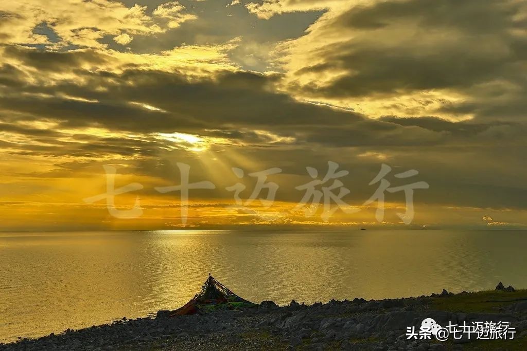 青海湖旅游景点线路推荐图手绘,青海湖景点游玩攻略图