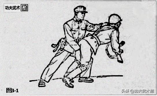 解放军格斗术实战,侦察兵七十年代捕俘拳全套动作图