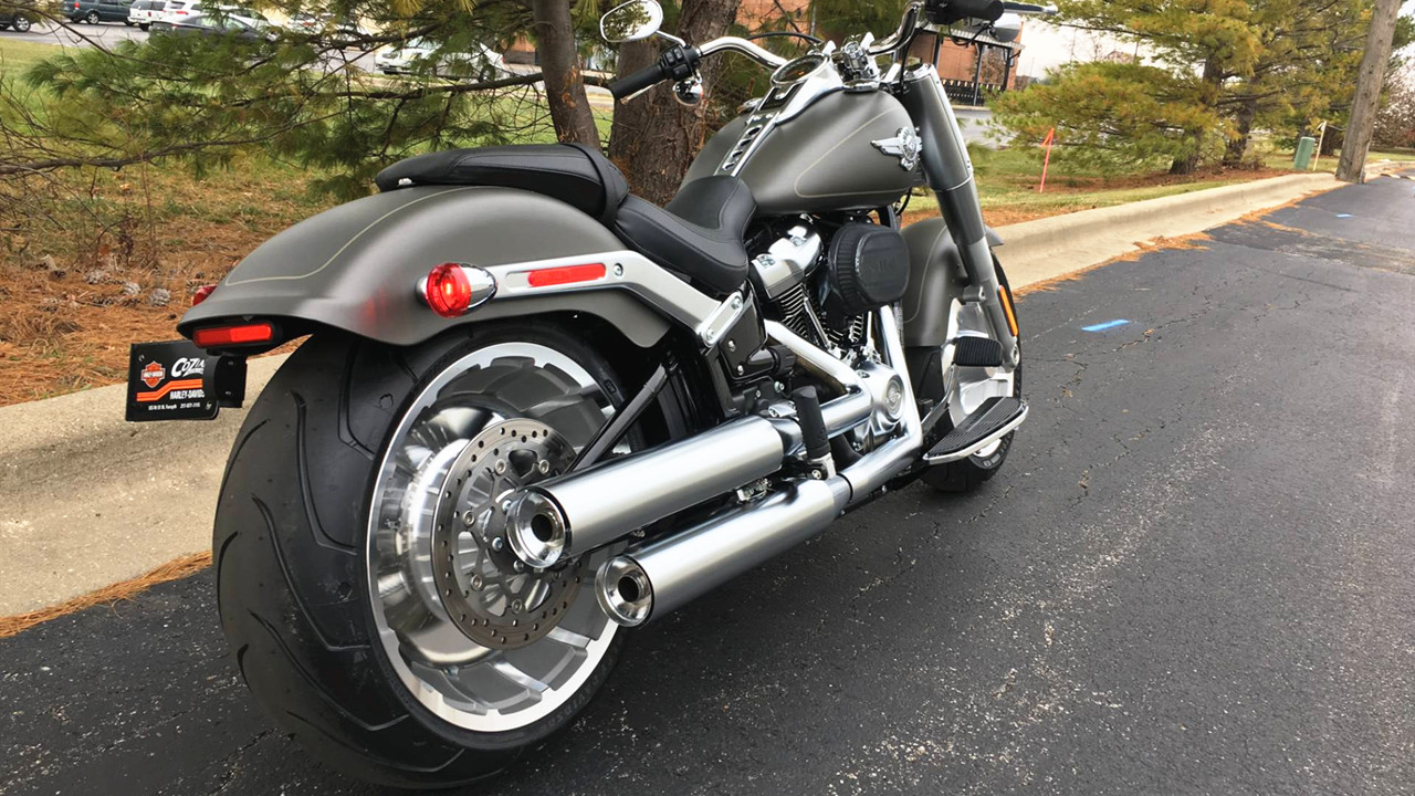 哈雷fatboy高清图片,哈雷fatboy