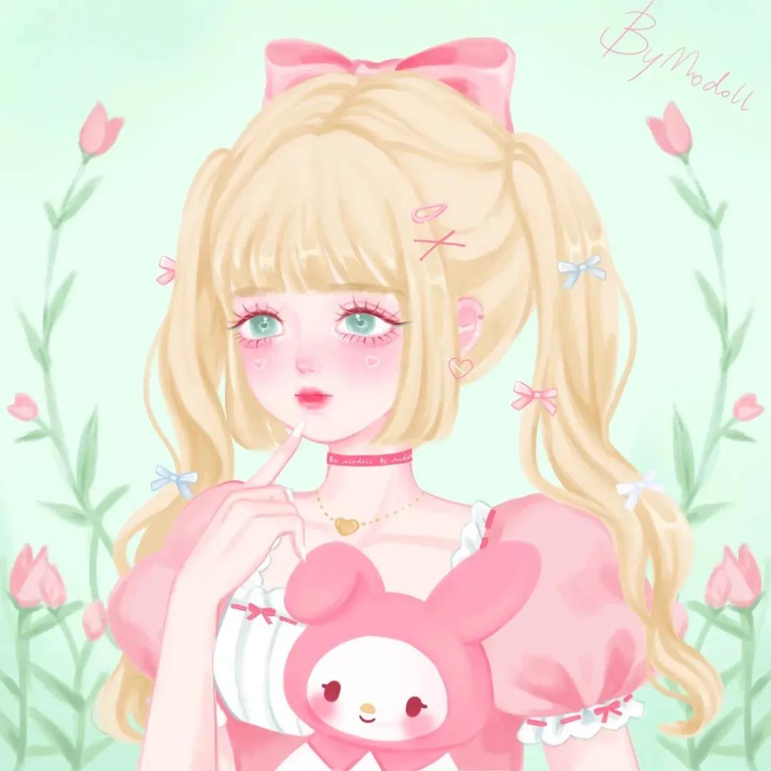 10-13岁女生小学生仙气闺蜜头像,超好看的男生兄弟动漫头像