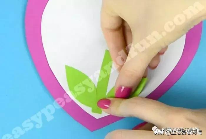 女儿亲手给老师做的教师节贺卡,老师你辛苦了教师节贺卡手工制作