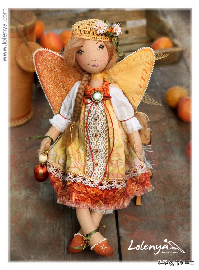 OlgaAbakumova的布艺娃娃,魔法花园里小花仙