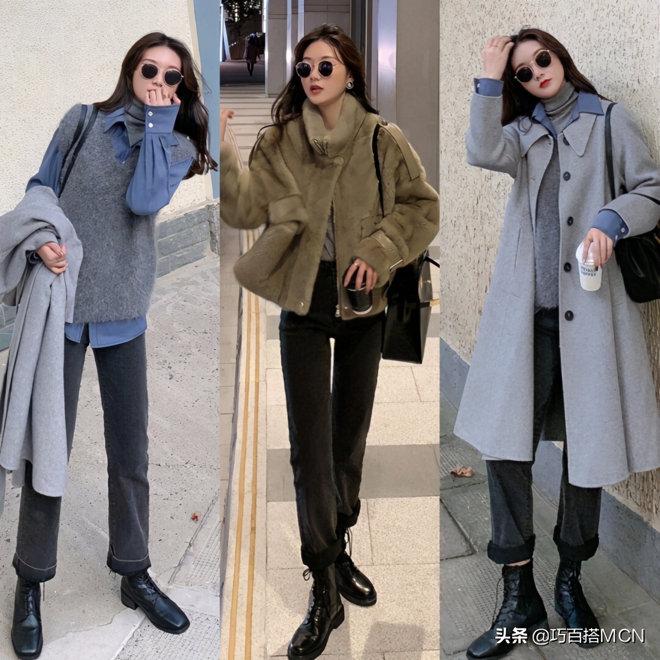 韩国女性冬天穿搭图片,韩国女生冬天穿搭视频高清