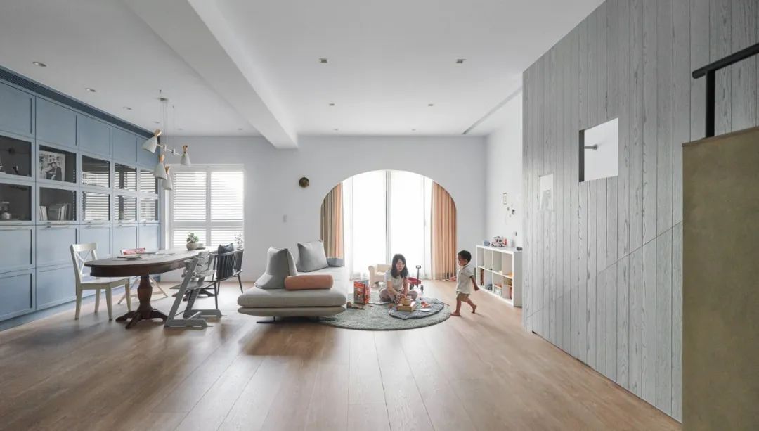 大户型多功能客厅设计,150平一楼客厅设计