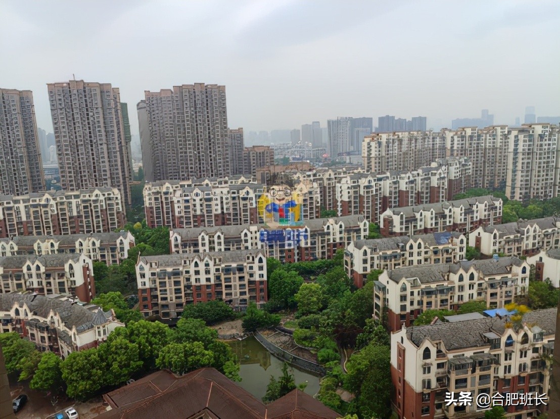 被经开区产证包围的肥西楼盘,实探绿化不错的长安萨尔斯堡