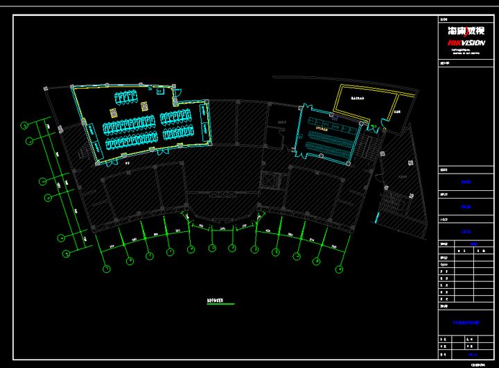 海康威视监控机房设计图纸,海康威视平面设计