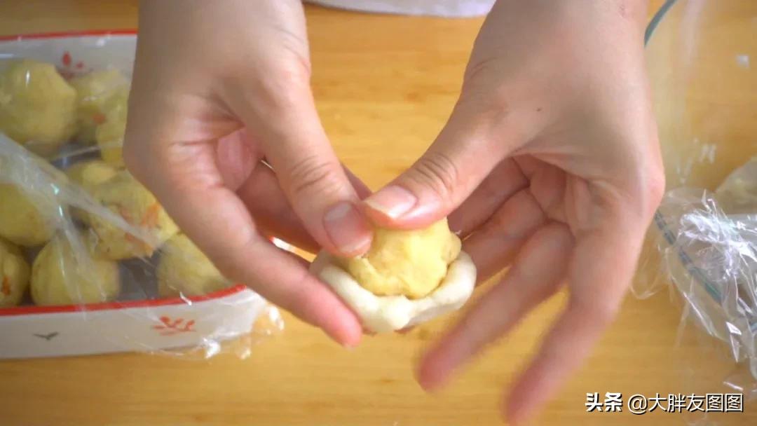 软皮无糖绿豆饼家常做法,自制无糖无油绿豆饼