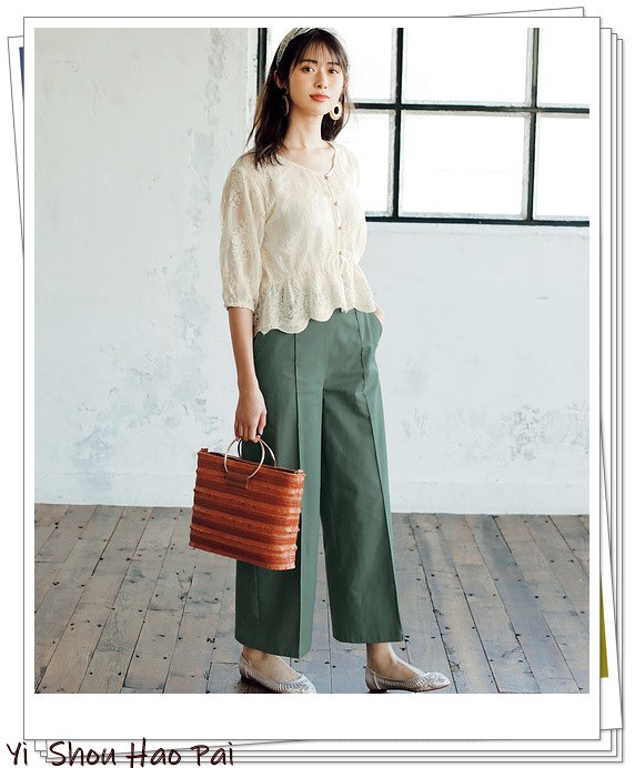 高端麻料抗起皱亚麻裤女,不起皱的亚麻裤阔腿裤