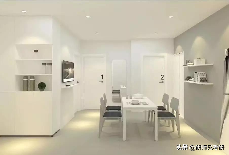 中国条件最好的研究生宿舍,北部湾大学研究生宿舍条件