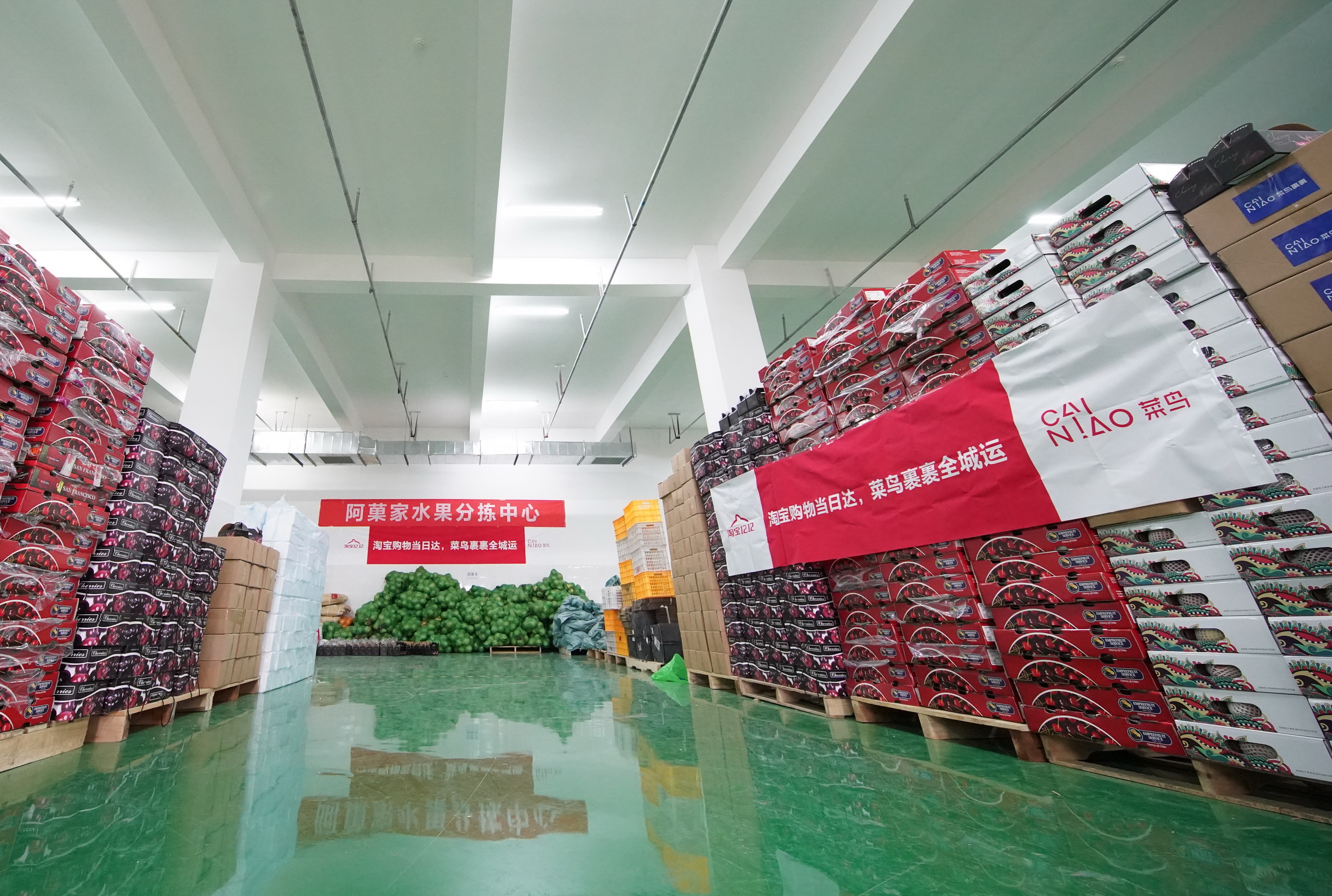 双12淘宝同城也能当日达菜鸟智能物流骨干网普惠商家