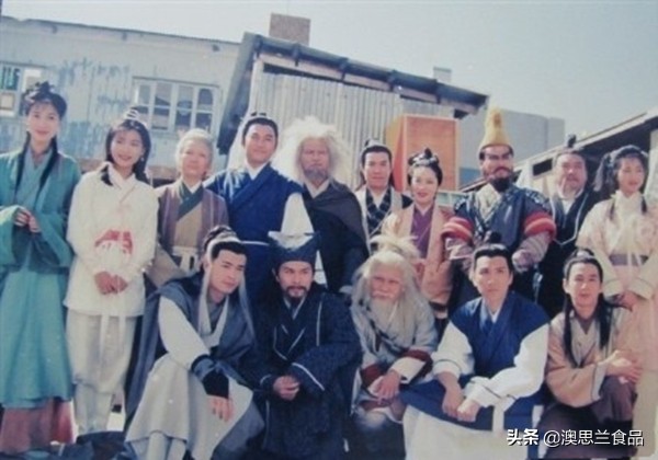 神雕侠侣黄晓明版刘亦菲幕后花絮,95版神雕侠侣花絮