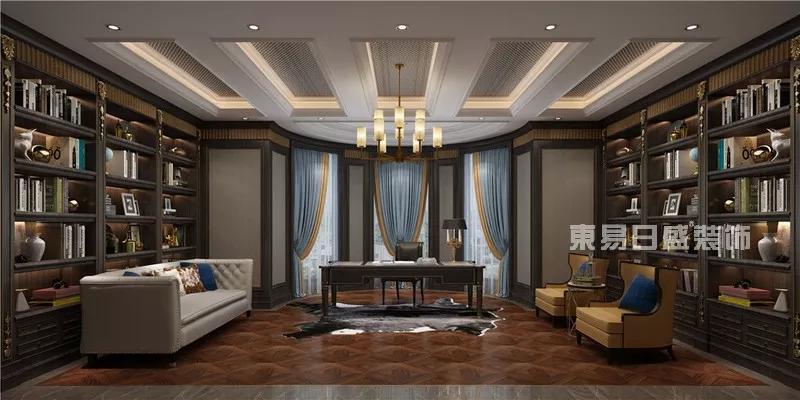 100个绝美书房设计,简单高端大气八平米书房设计