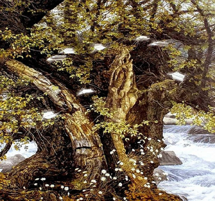 何冠林油画作品大全,何冠霖油画高清大图