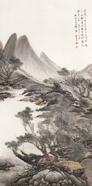 郑午昌花鸟,丝鬓散人郑午昌百幅绘画作品赏析