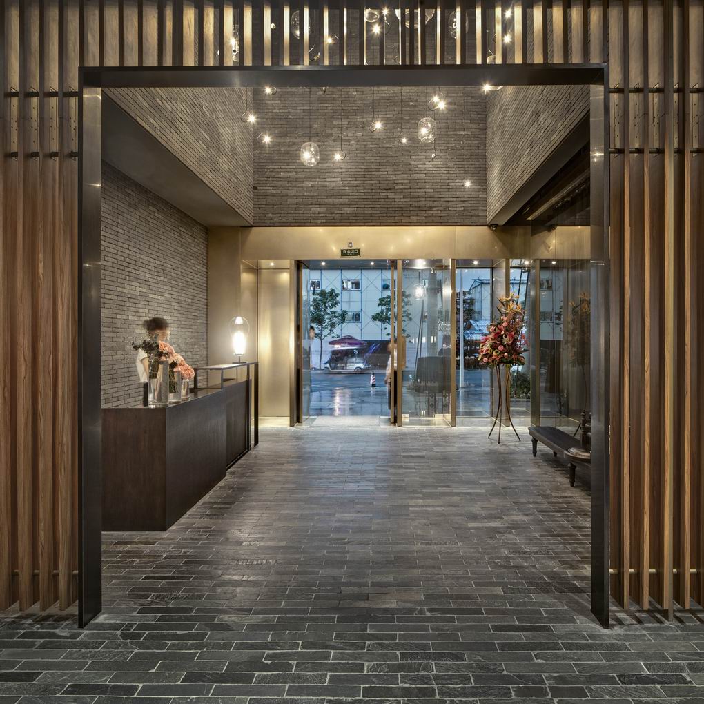 餐饮空间玄关图,深圳华苑一号餐饮空间