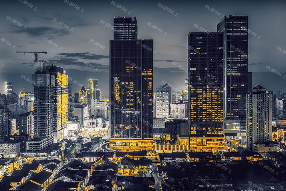 成都夜景pk杭州夜景,成都夜景vs重庆夜景春熙路