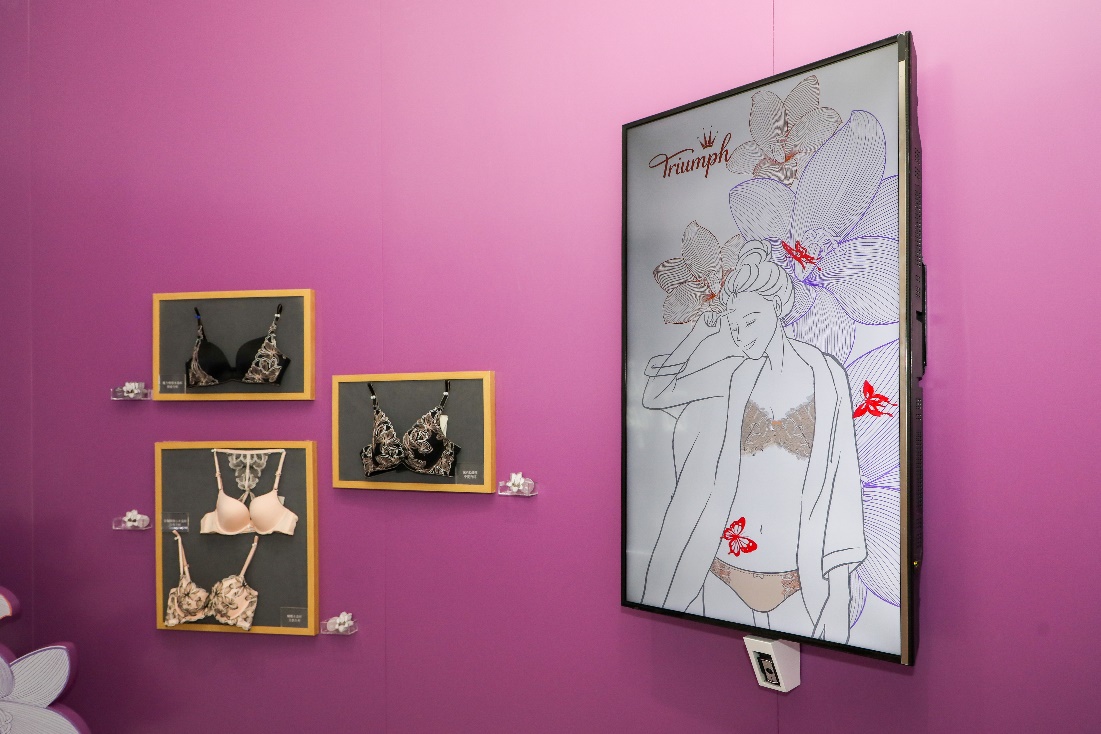 水漾曲线自定义黛安芬AquaLily水盈·冰清系列曼妙登场