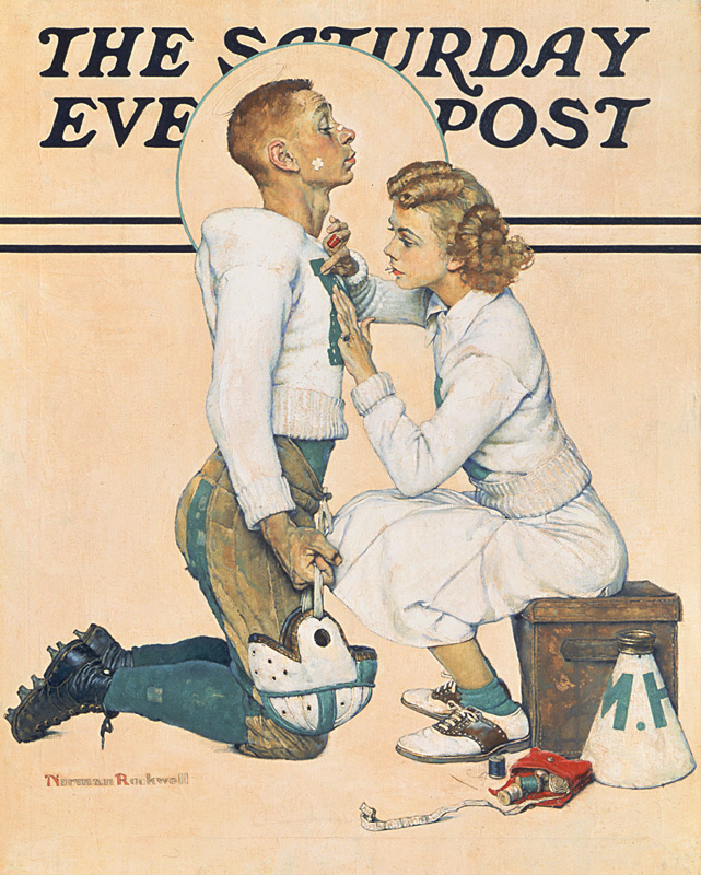 生活的甜美流淌在他笔下-美国插画艺术家诺曼·洛克威尔