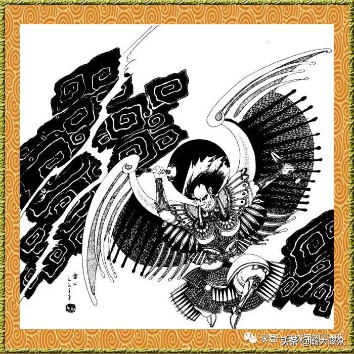 卢延光白描连环画全集,卢延光山水白描精品集