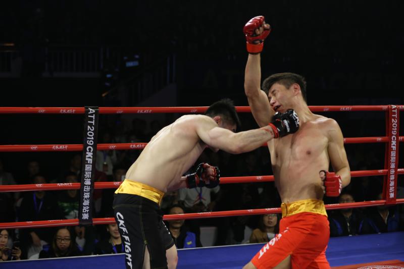 ckf搏击赛敖特根巴特尔,ckf搏击珠海站赛