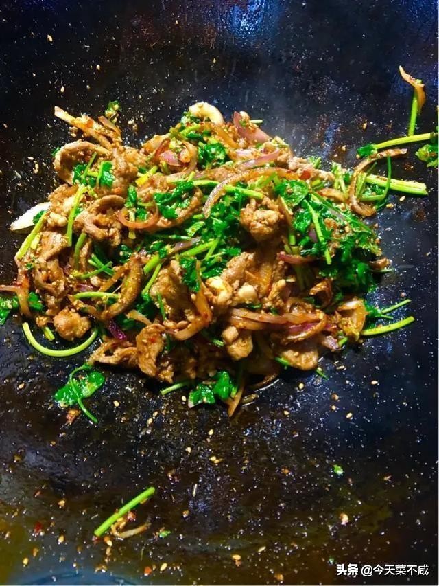 老北京炒烤羊肉,老北京烧羊肉咸香软嫩