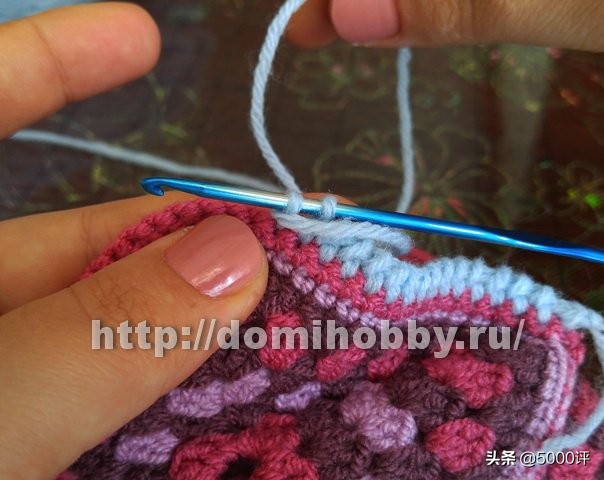 双边钩法教程,倒钩帽边怎么钩