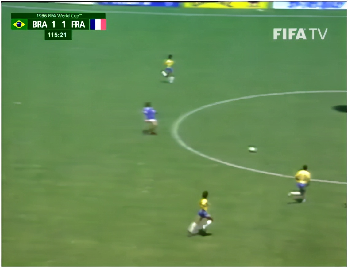 2006世界杯法国vs巴西经典图片,1986法国巴西