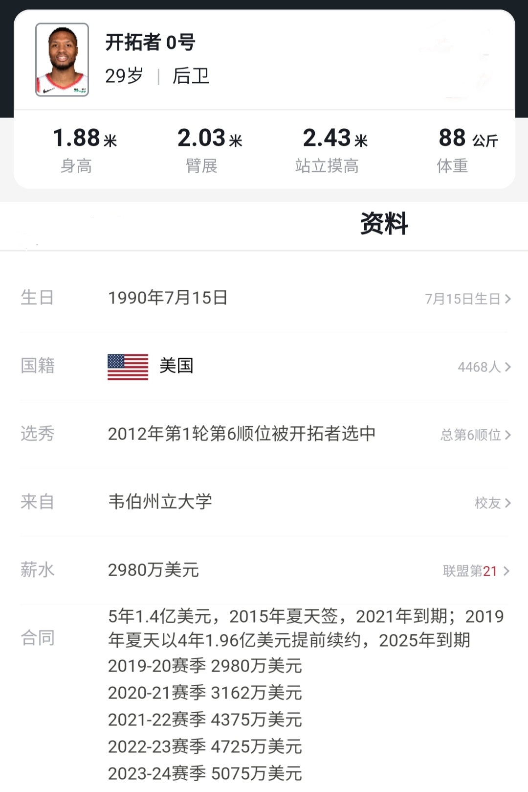 利拉德0号意义,利拉德开拓者0号联盟限定
