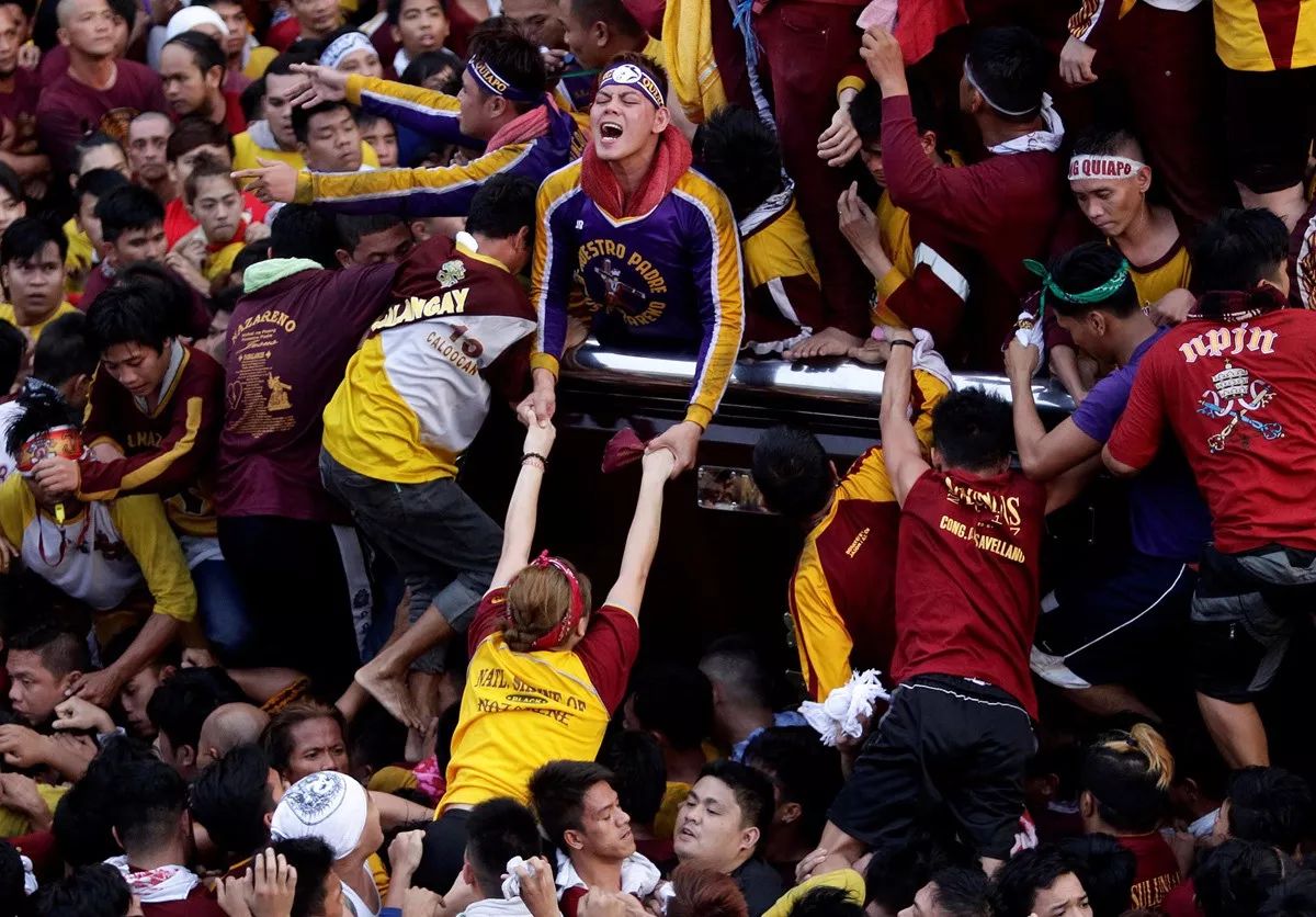 马尼拉黑耶稣 (马尼拉黑耶稣节路线)