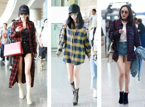 格子衬衫怎么样的显瘦,格子衬衫很显老怎么穿