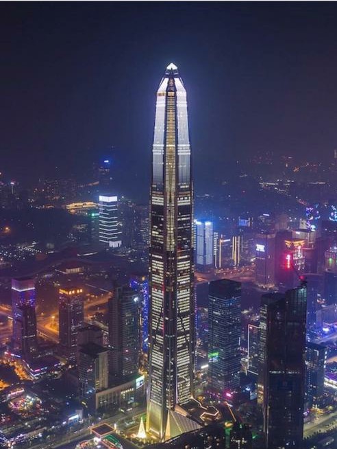 深圳平安金融中心大厦高度多少米,中国第二高楼深圳平安大厦