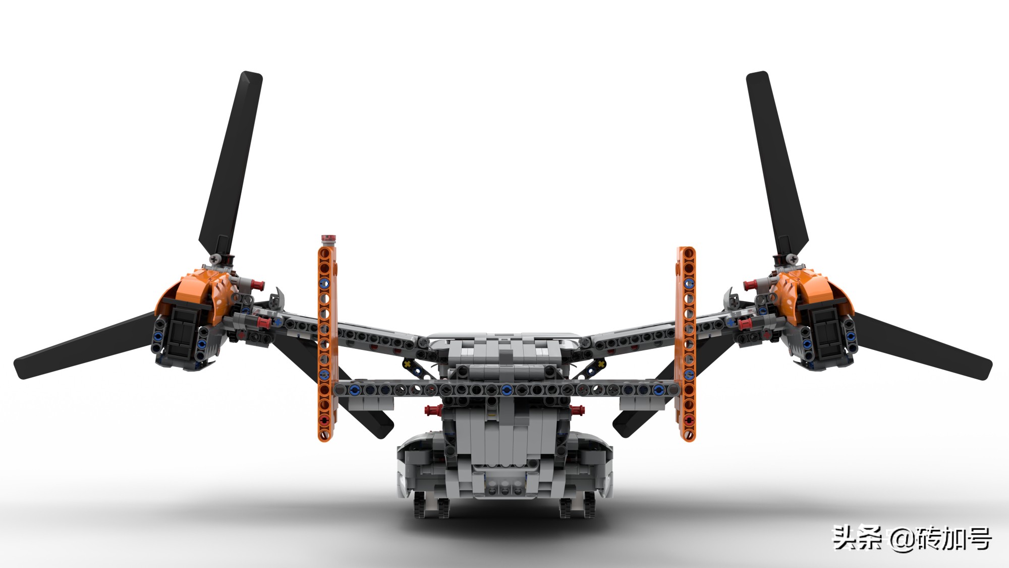 乐高双鹰61054测评,乐高42113鱼鹰运输机