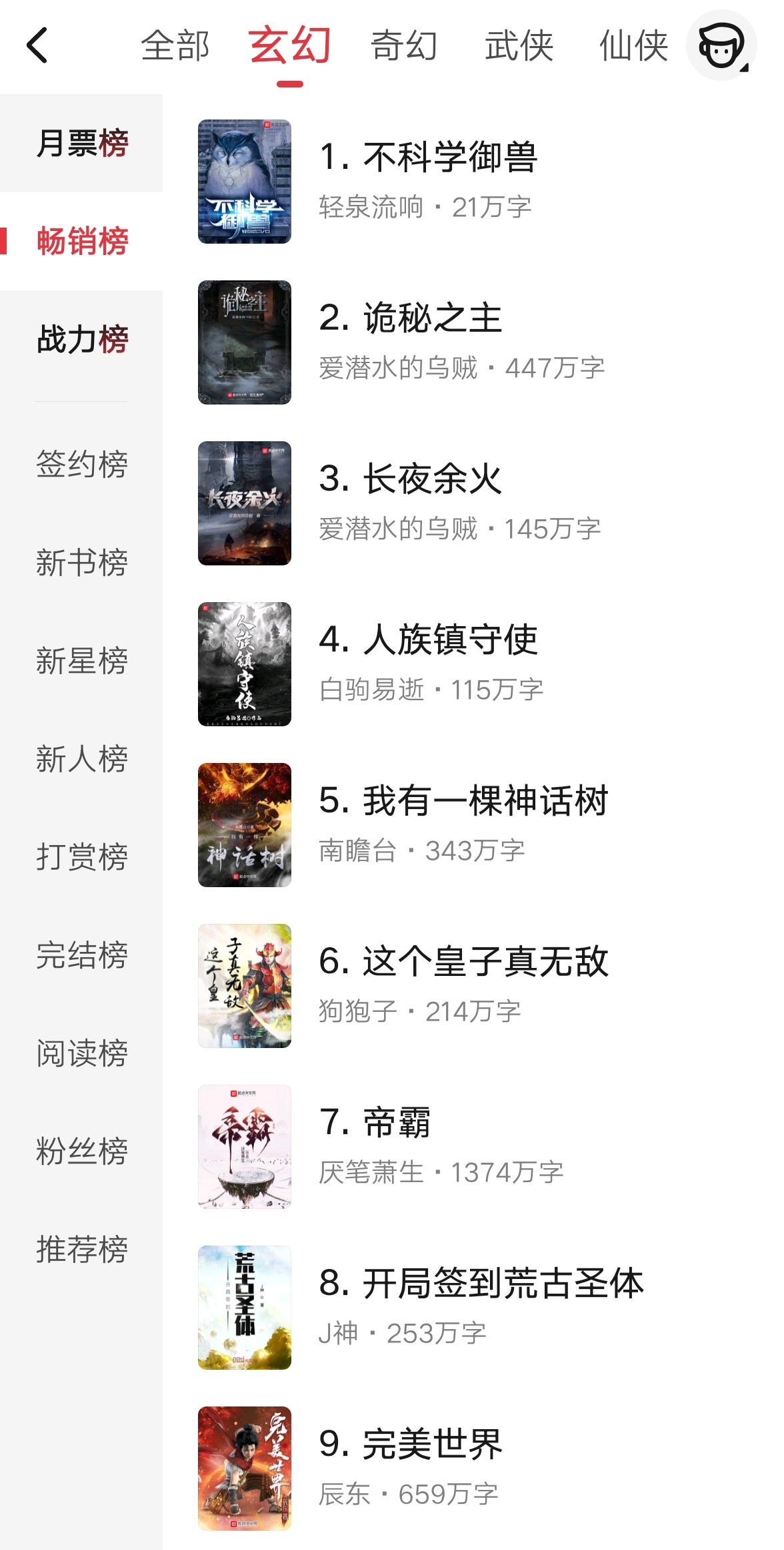 《帝霸》再登畅销榜,评论区却已无人,网友:萧生等于十个大神