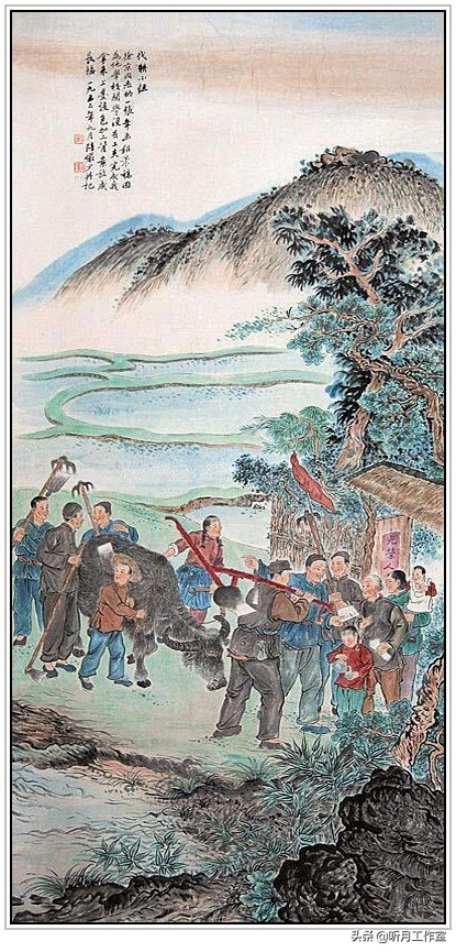 陆俨少山水画教学视频雁荡山写生,杨宝杰老师陆俨少大幅山水画鉴赏