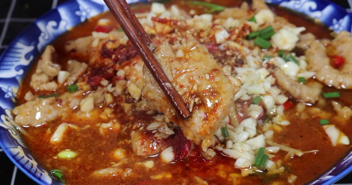 水煮肉片教程好吃到尖叫下集,正宗川味大厨水煮肉片做法