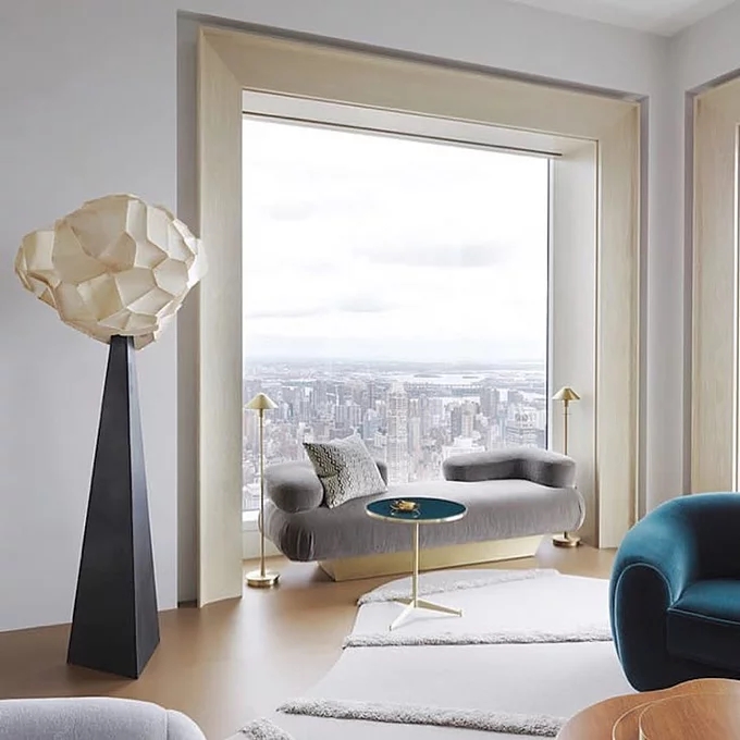 打通客厅与卧室的墙,客厅和阳台一体打通无门垛效果图