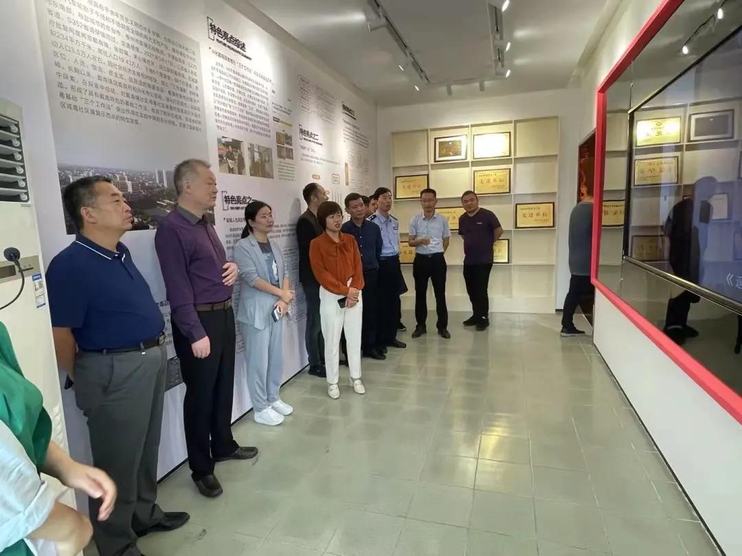 江苏省戒毒管理局实地考察调研戴南后续照管工作