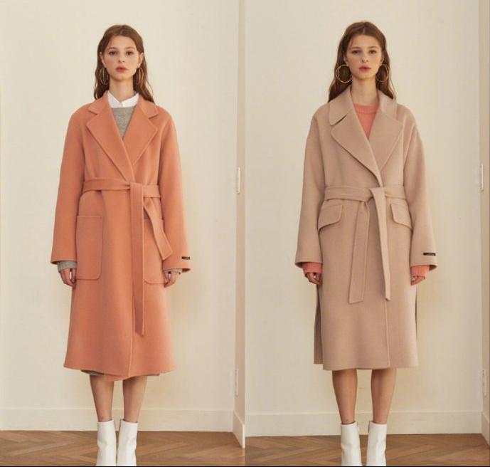 毛呢大衣显瘦高个子a字版型,h型毛呢大衣显瘦吗