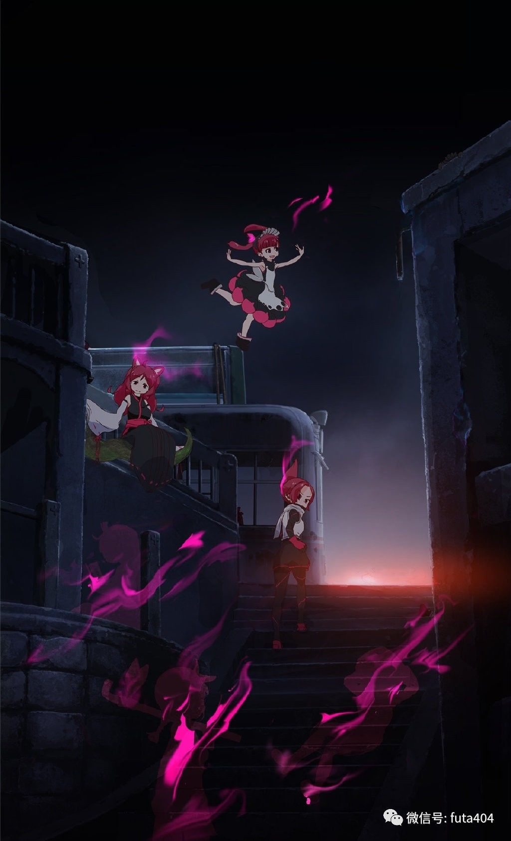 这叫黑狐动画不是WHITEFOX白狐社制作！