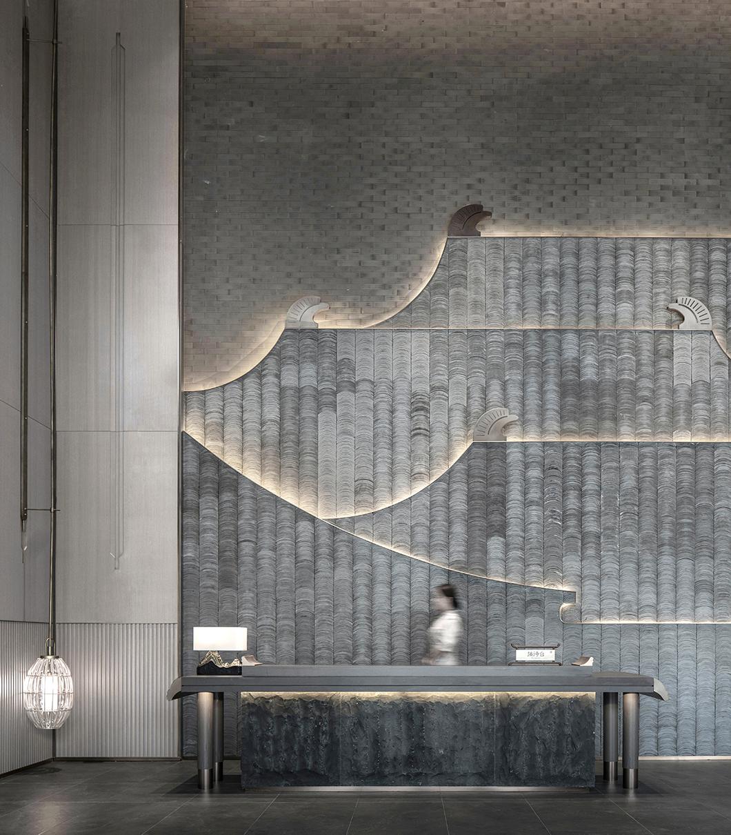 SIDW·案例丨吴文粒：2500㎡中式售楼处，足以游目骋怀